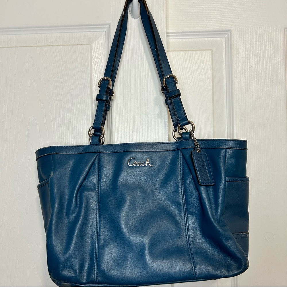 Coach East West Soft Leather Tote
